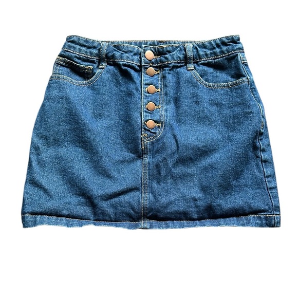 Forever 21 Dresses & Skirts - Forever 21 Blue A-line Mini Skirt